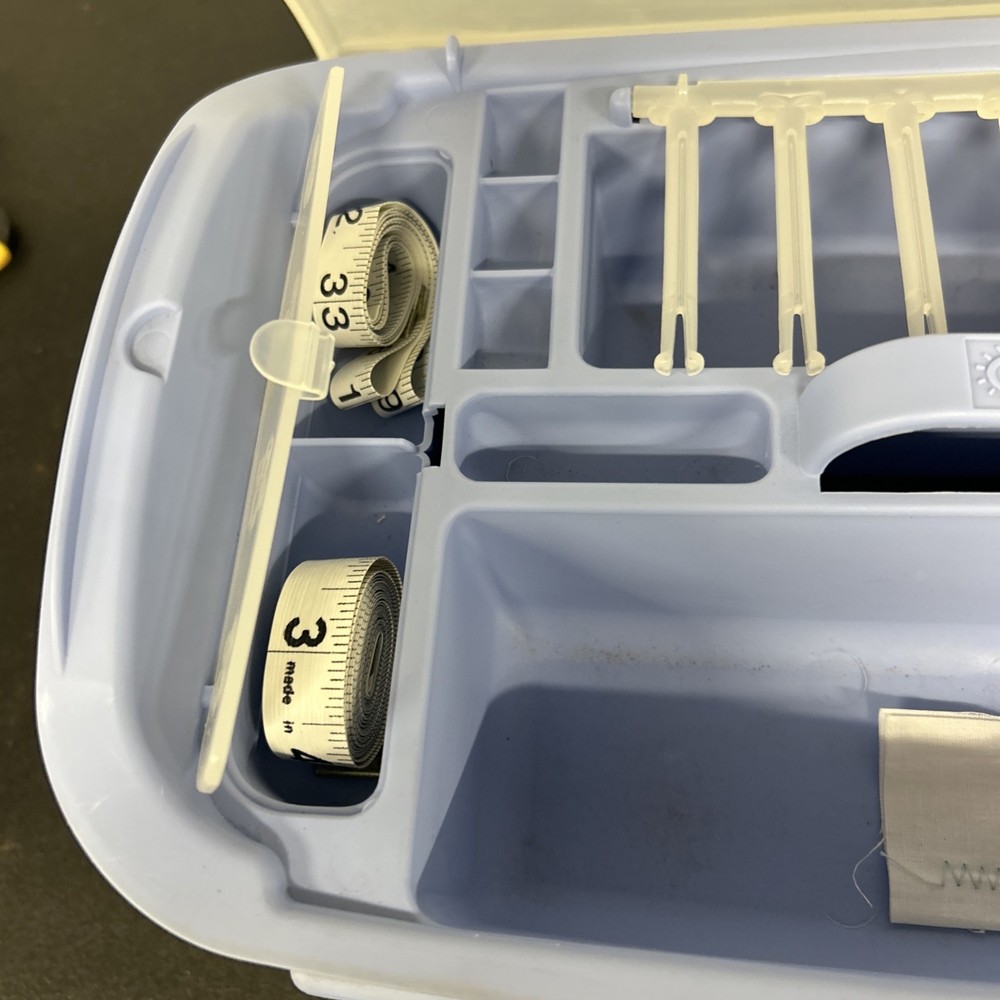 Vintage Sewing Case Caboodle Plus Extras.