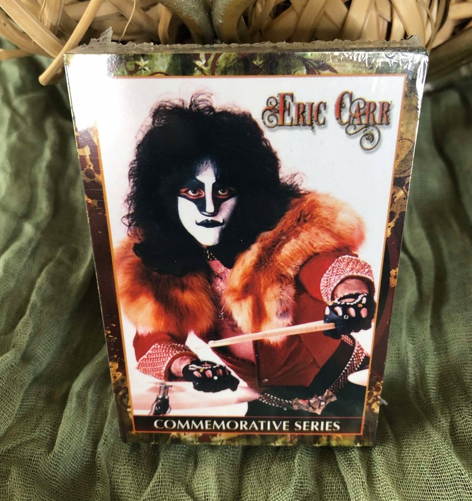KISS - ERIC CARR Official Trading Cards 2012 " Unfinished Business " Series NOS!