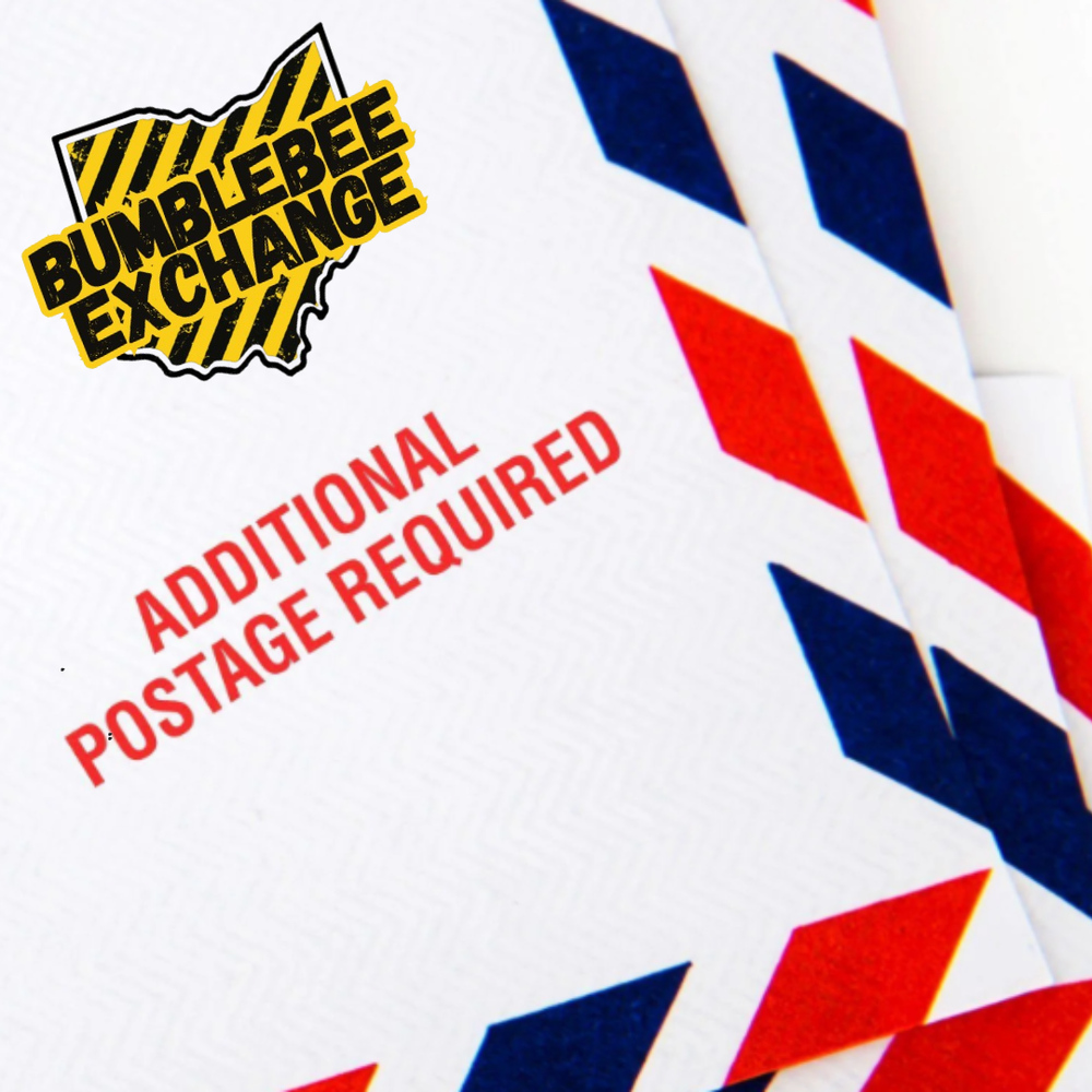 Bumblebee Exchange Additional Postage