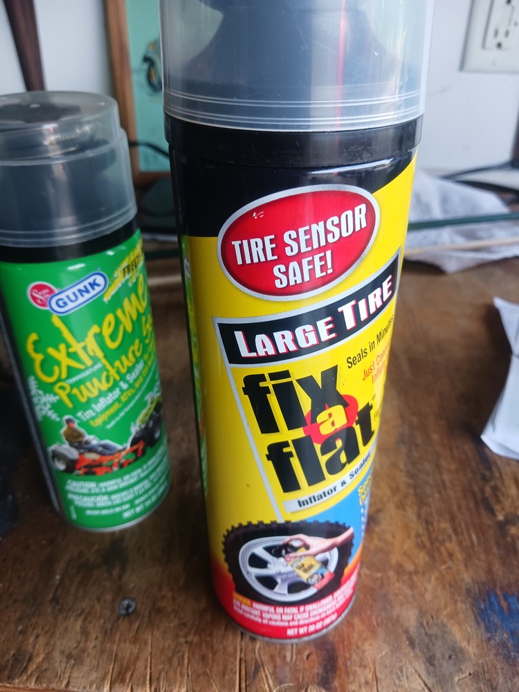 Emergency Fix a Flat (Slime) & Engine Block Cleaner