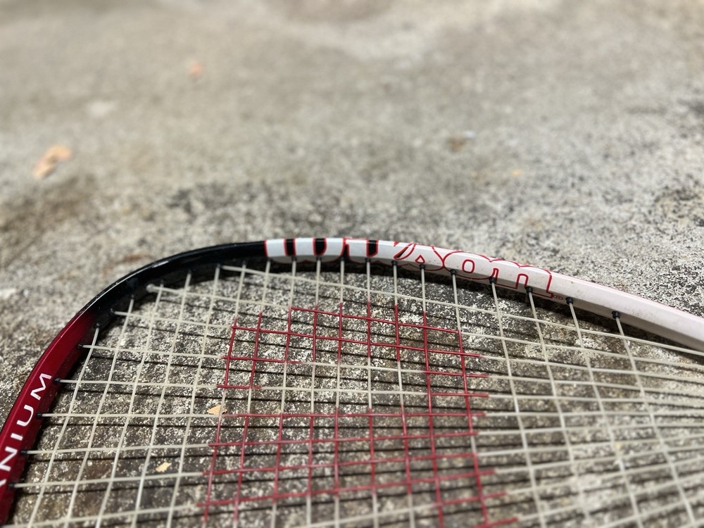 Wilson Titanium squash racket
