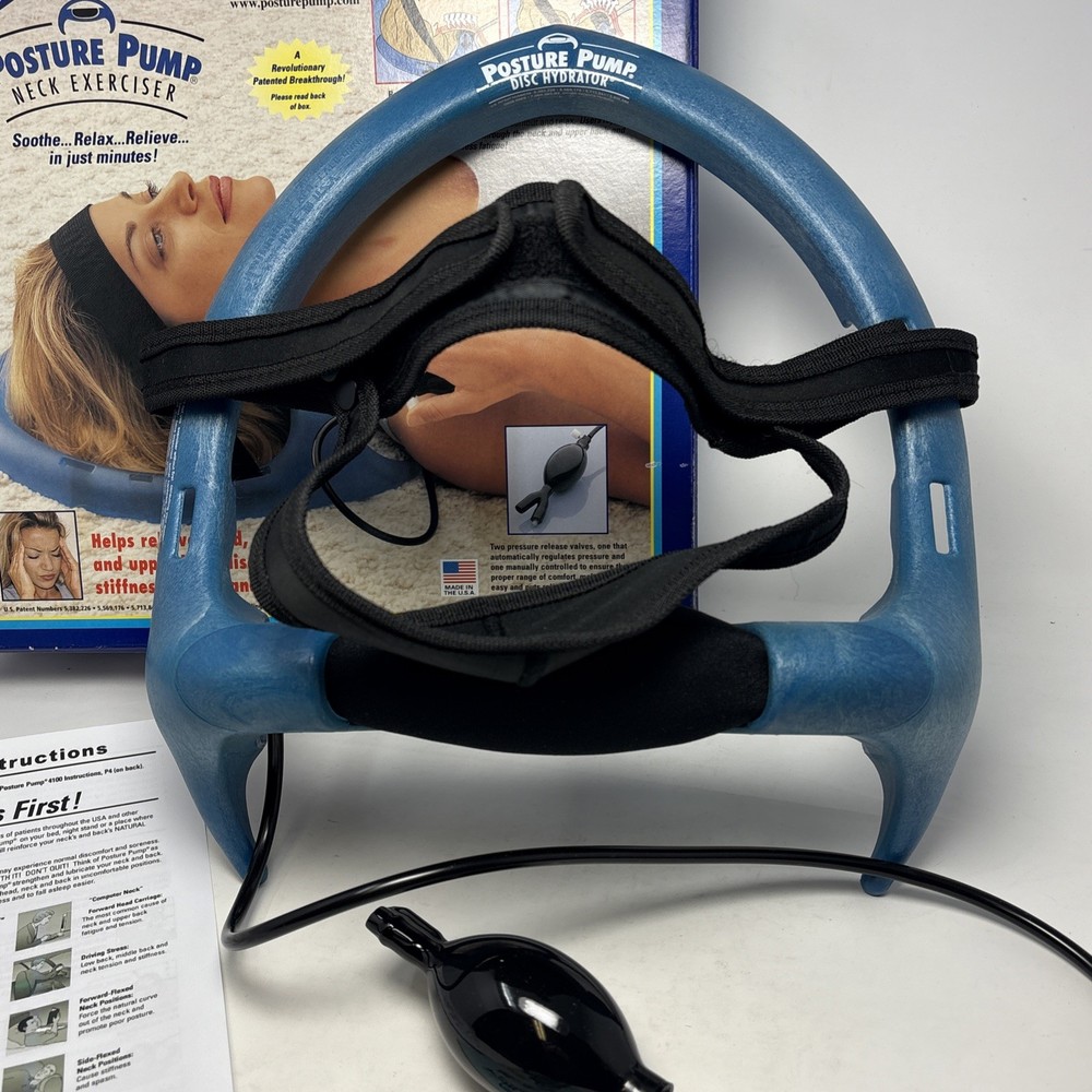Posture Pump Professional Model Neck Exerciser 1000 EUC Disc Hydrator
