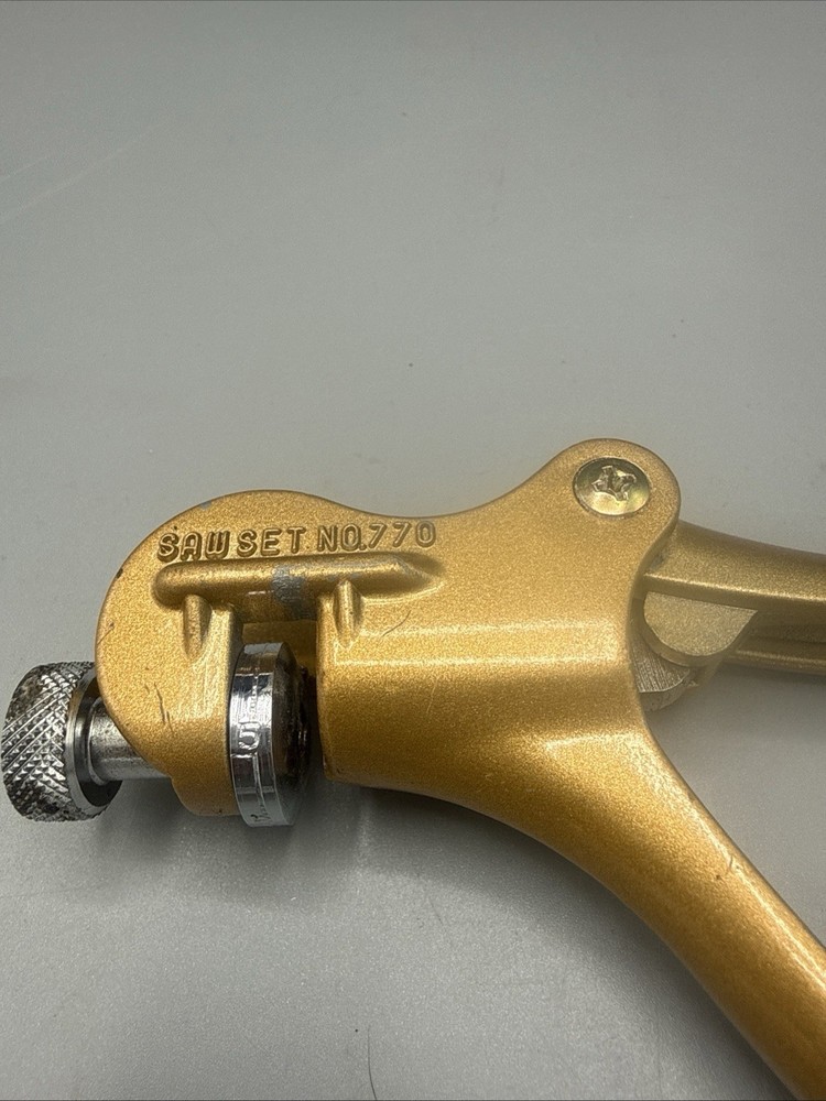 Vintage Eclipse Saw Setting Tool