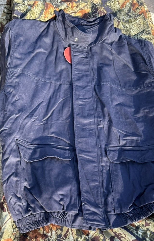 Bulwark Flame Resistant Protective Apparel Work Jacket Size 5x-Reg NWT