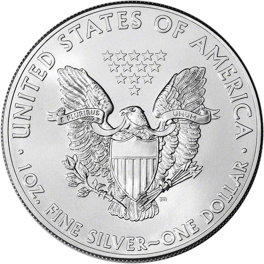 2014 American Silver Eagle 1 oz $1 - BU