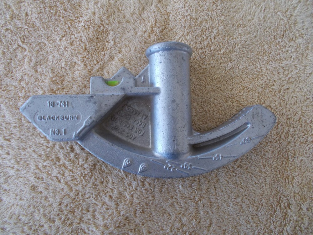 BLACKBURN ½” THINWALL PIPE TUBE CONDUIT BENDER