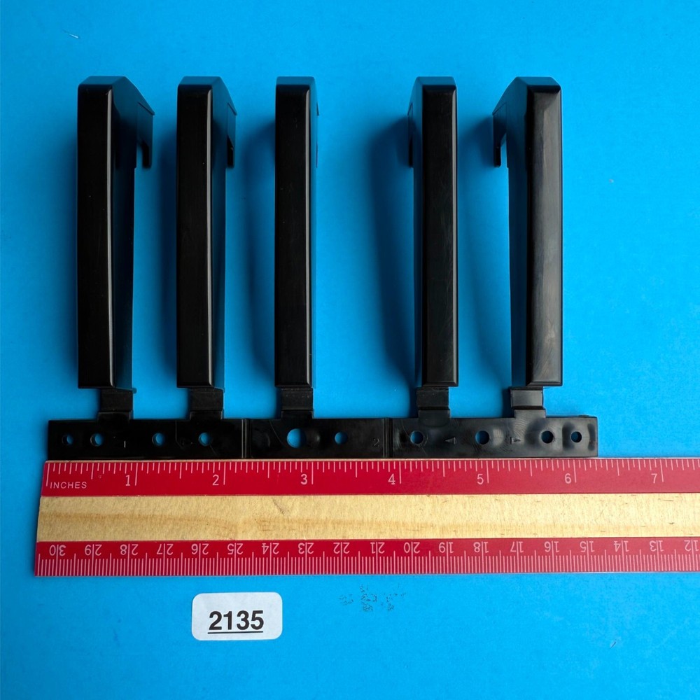 NOVATION LunchKey 25 49 Controller MK2 Part: Black Keys [Sharp-Flat] 5 Key Set
