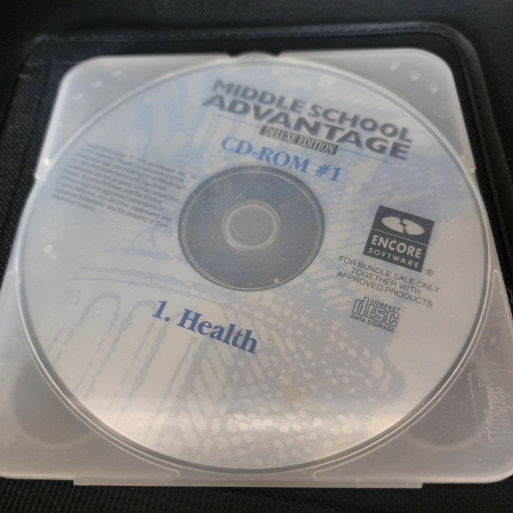 Middle School Advantage 5 Disc Set -Protective Cases