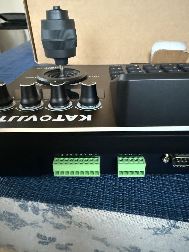 Katovjjts KC50 PTZ Remote Controller Camera with Preview, 4K UHD Input/Output