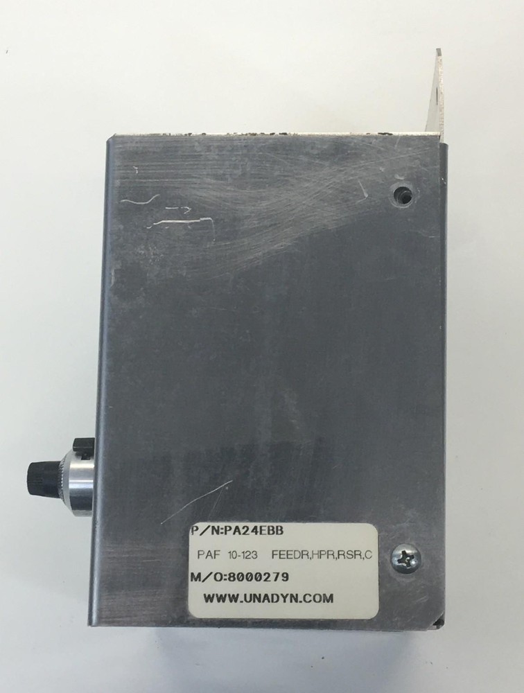 Unadyn PA24EBB Motor Voltage Panel Control