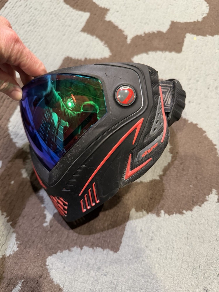 DYE I5 PAINTBALL MASK!!