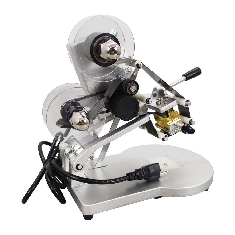 Hot Stamp Ribbon Coding Machine Manual Date Character Ribbon Code Printer Adjust