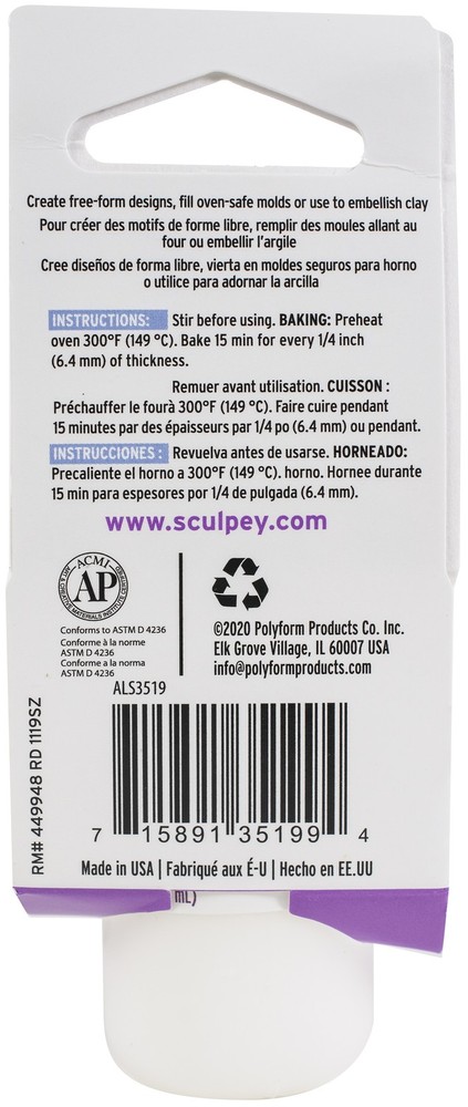 Liquid Sculpey 1oz Clear