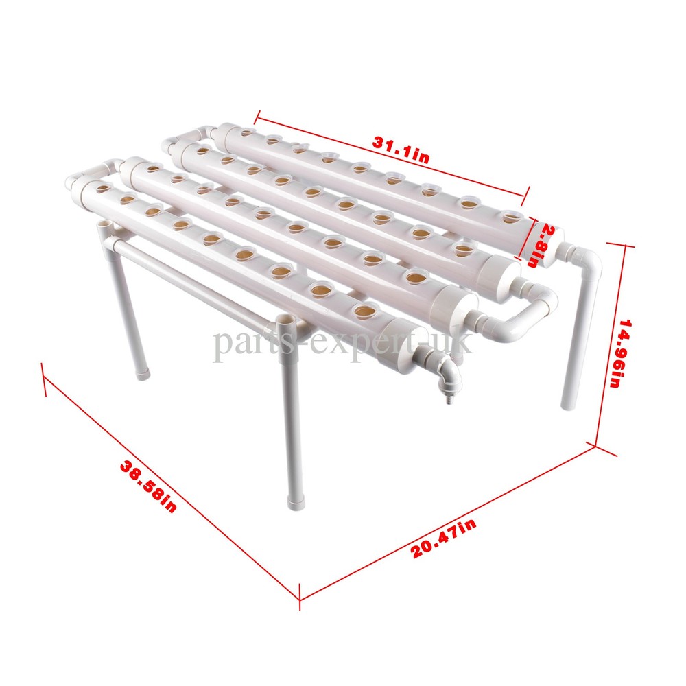 For Leafy Vegetables Planting System with Pump Timer Nest Basket Sponge