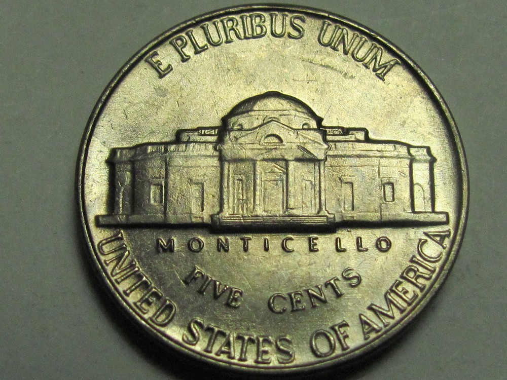1962- Jefferson 5 cent - Uncirculated