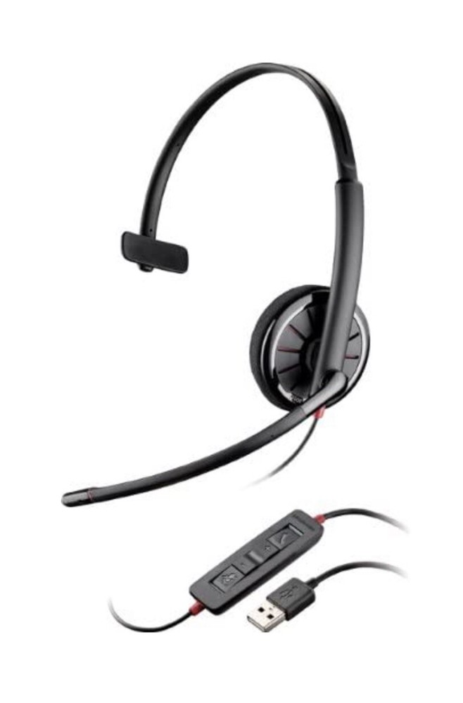 Plantronics C310 Black Headband USB Headset