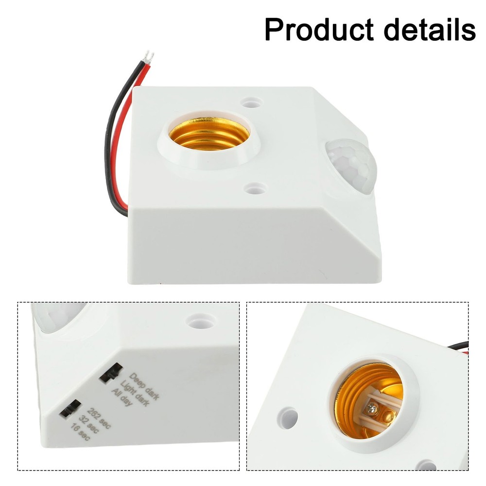 Innovative E27 Motion Sensor Light Socket for Cost Effective Lighting Solutions