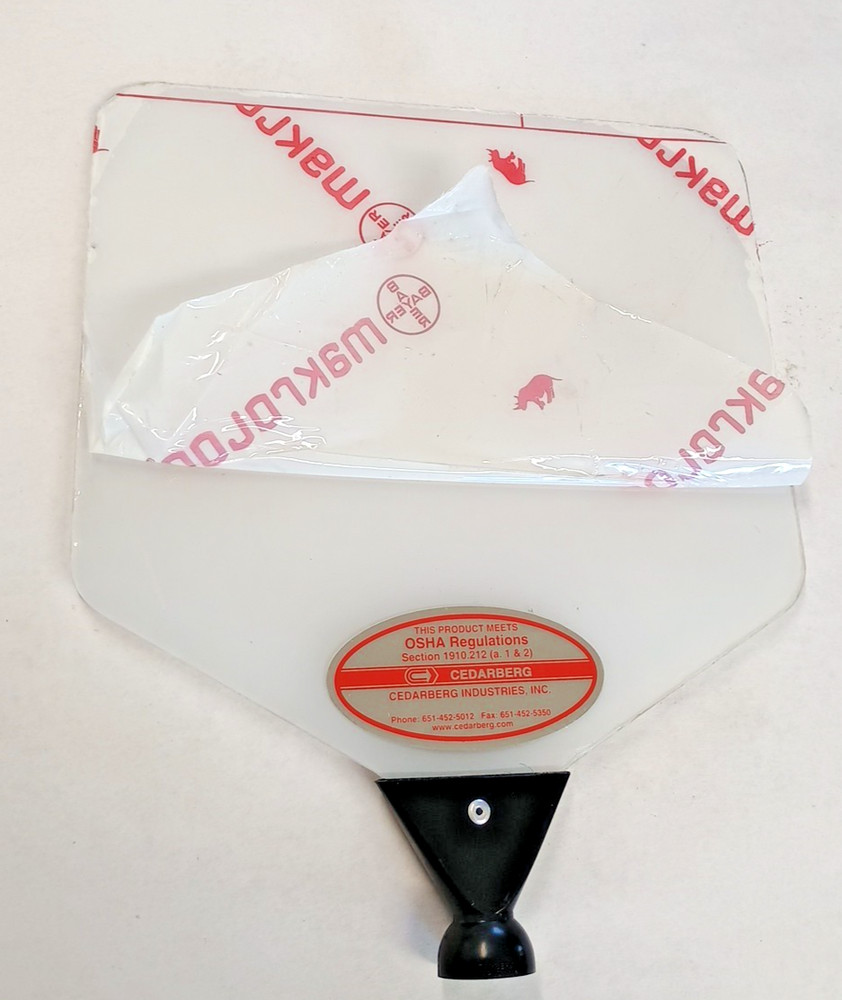 Cederberg Opti-Shield Poly-Carbonate 9"x9" Shield only