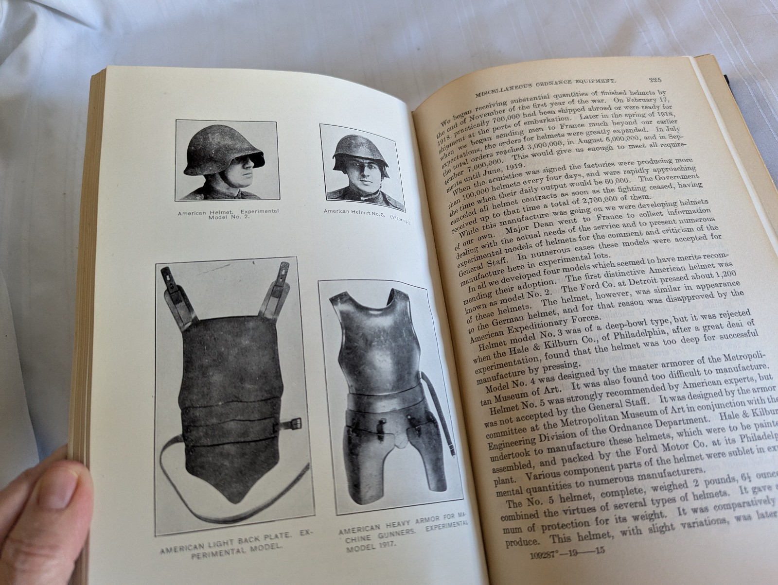 WWI American Munitions 1917-1918 Report of Benedict Crowell HB book 1919