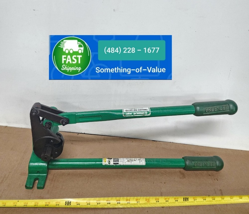 Greenlee 36587 Threaded Rod Cutter - Bench Mount