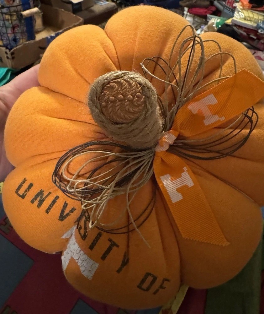 Tennessee Vols. Pumpkin Decor