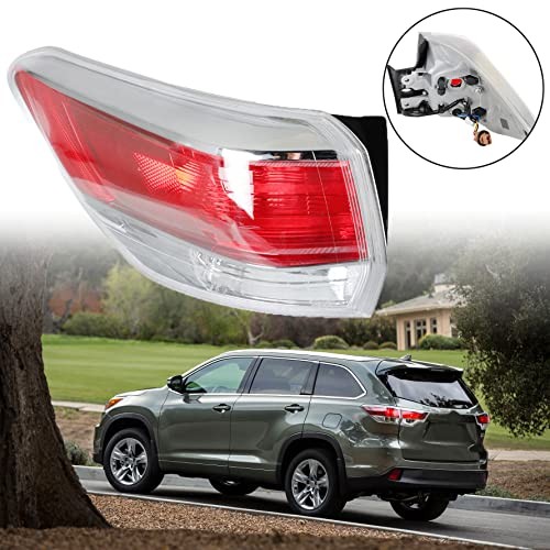 Outer Tail Light Driver Side Rear Brake Taillight Assembly Replacement for