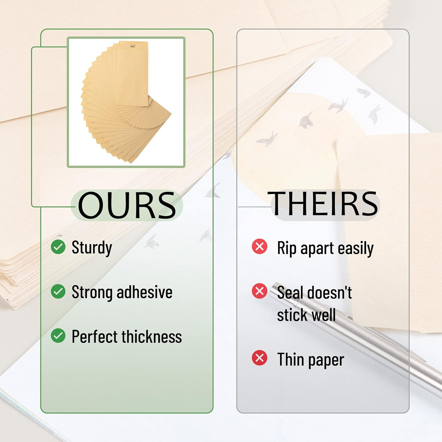 - Money Envelopes for Cash 100 Pack 6.5 X 3.5 Cash Envelopes 100 Envelopes