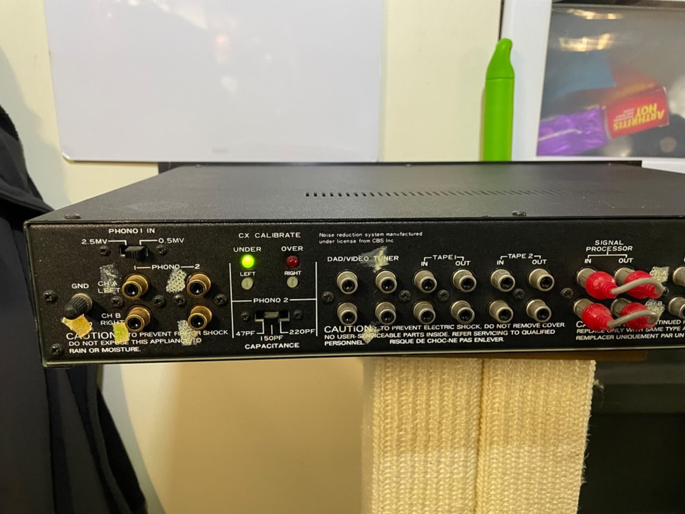 ADCOM GFP-1A STEREO PREAMPLIFIER