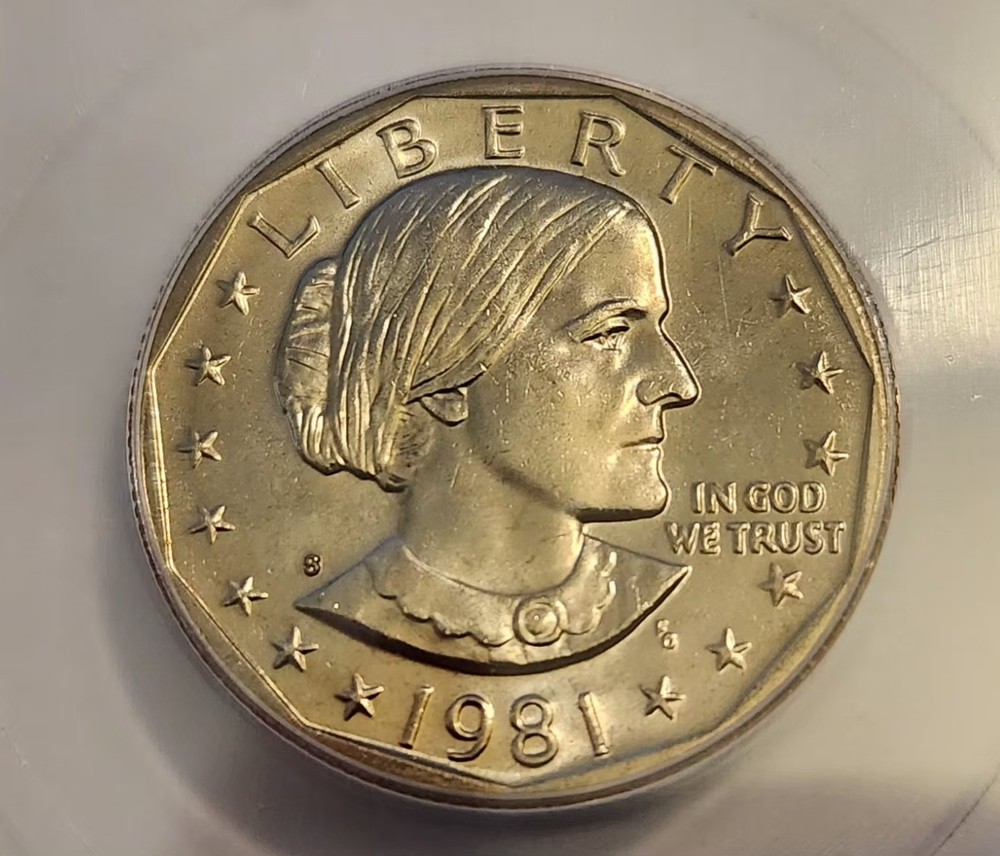 1981-S Susan B Anthony Dollar MS66+ PLUS ICG