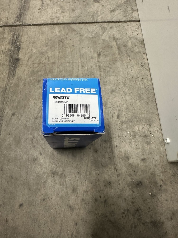- Watts SD3-MF Backflow Preventer. ( 0061657)