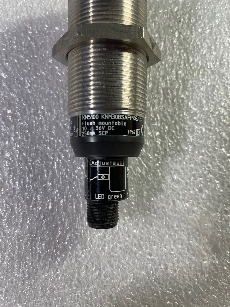 ifm KN5100 KNM30BSAFPKG/US Capacitive Level Sensor Switch