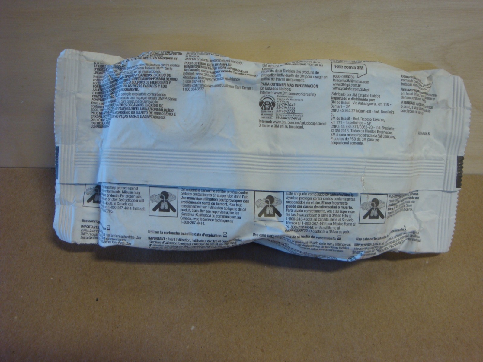 3M 60926 Multi Gas Vapor Cartridge P100 Filter For Respirator