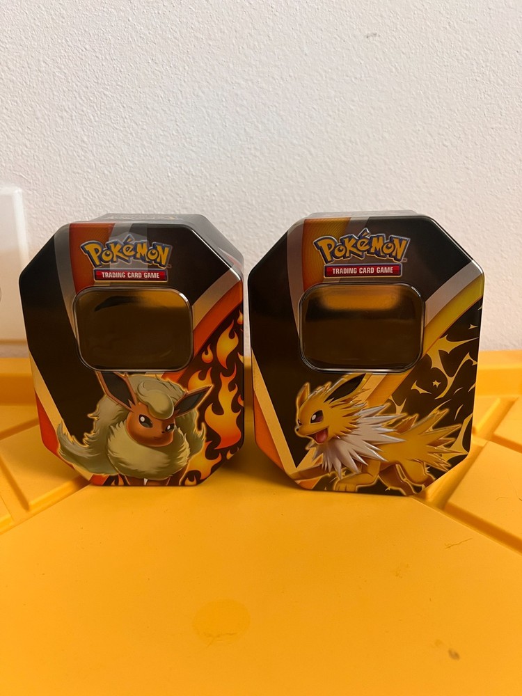 EMPTY Pokemon Tins