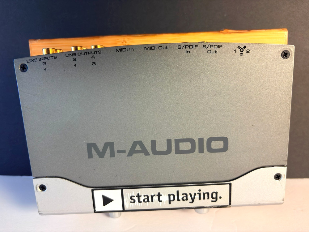 M-Audio Firewire Solo Mobile Music Audio Recording Interface Used