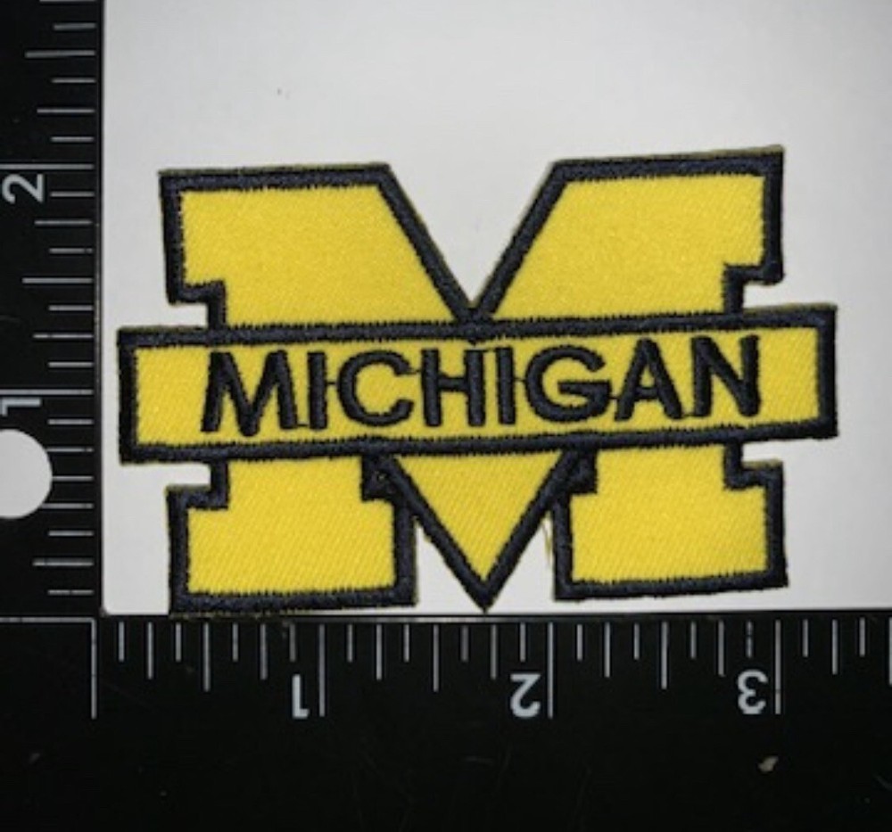 Michigan Wolverines Iron On Patch