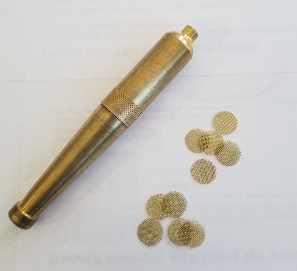 SOLID Brass bat 4" quality since 1997