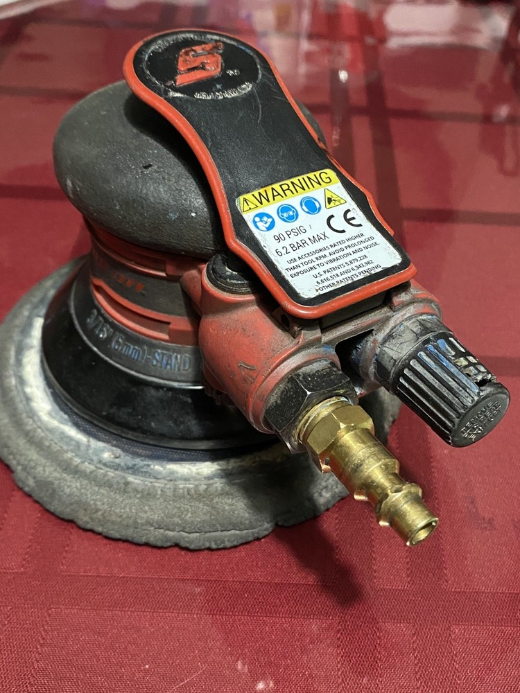 SNAP-ON 6" Orbital Sander, 3/16" Pattern Model: PSO4612
