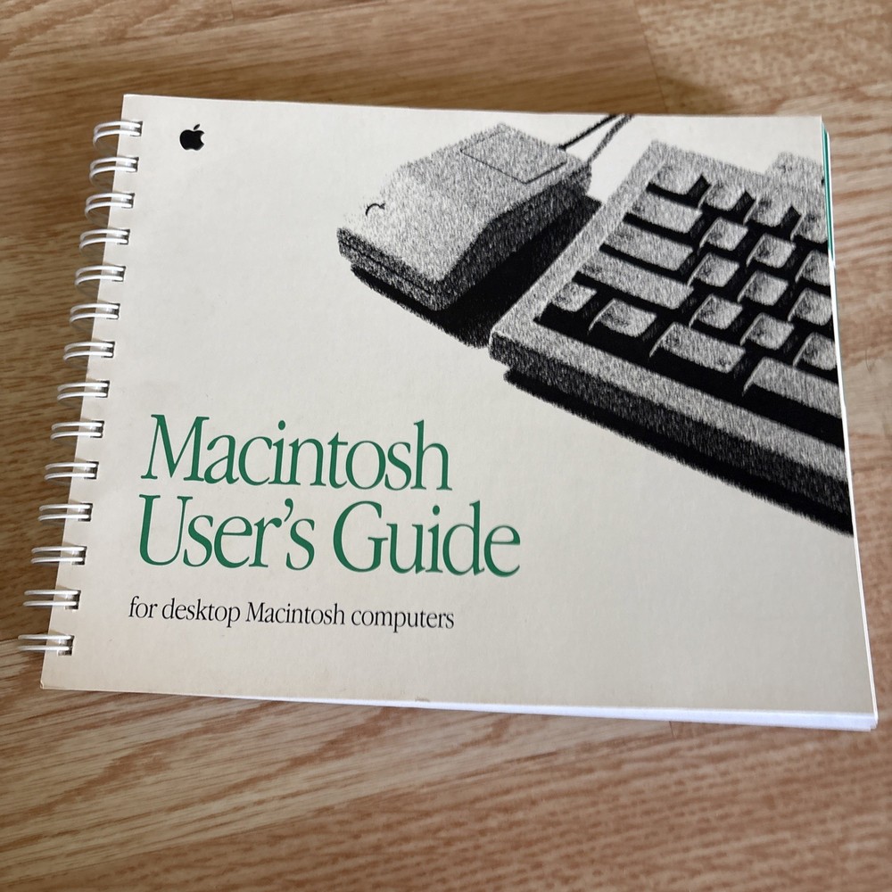 Macintosh II si Getting Started Package with System Disks, User Guide