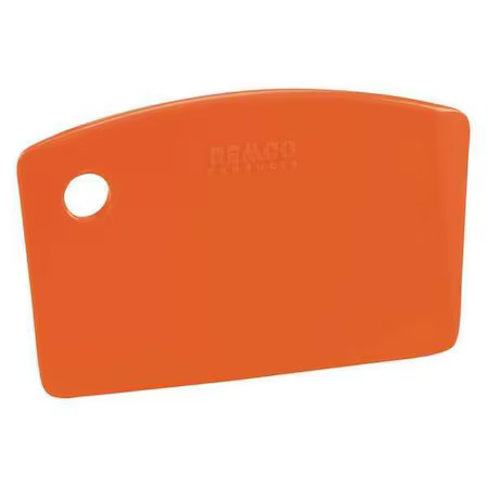 Remco 69597 Mini Bench Scraper, Polypropylene, Orange