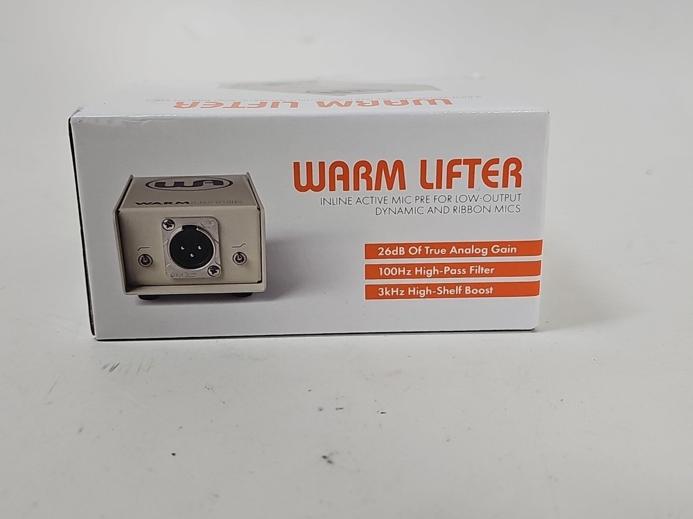 Warm Audio/ Lifter Inline Active For Low-Output Dynamic and Ribbon Mics