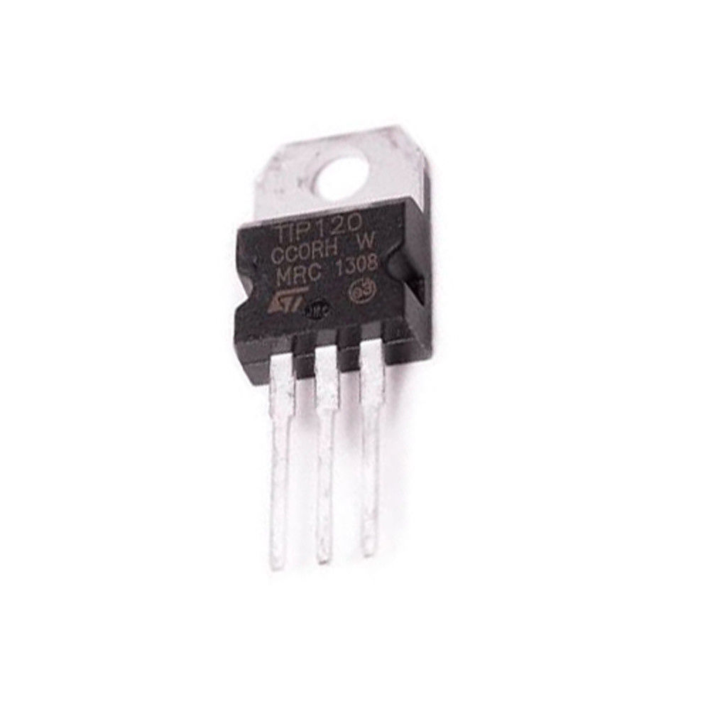 10pcs TIP120 Darlington Transistors TO-220 60V 5A NPN BJT ST