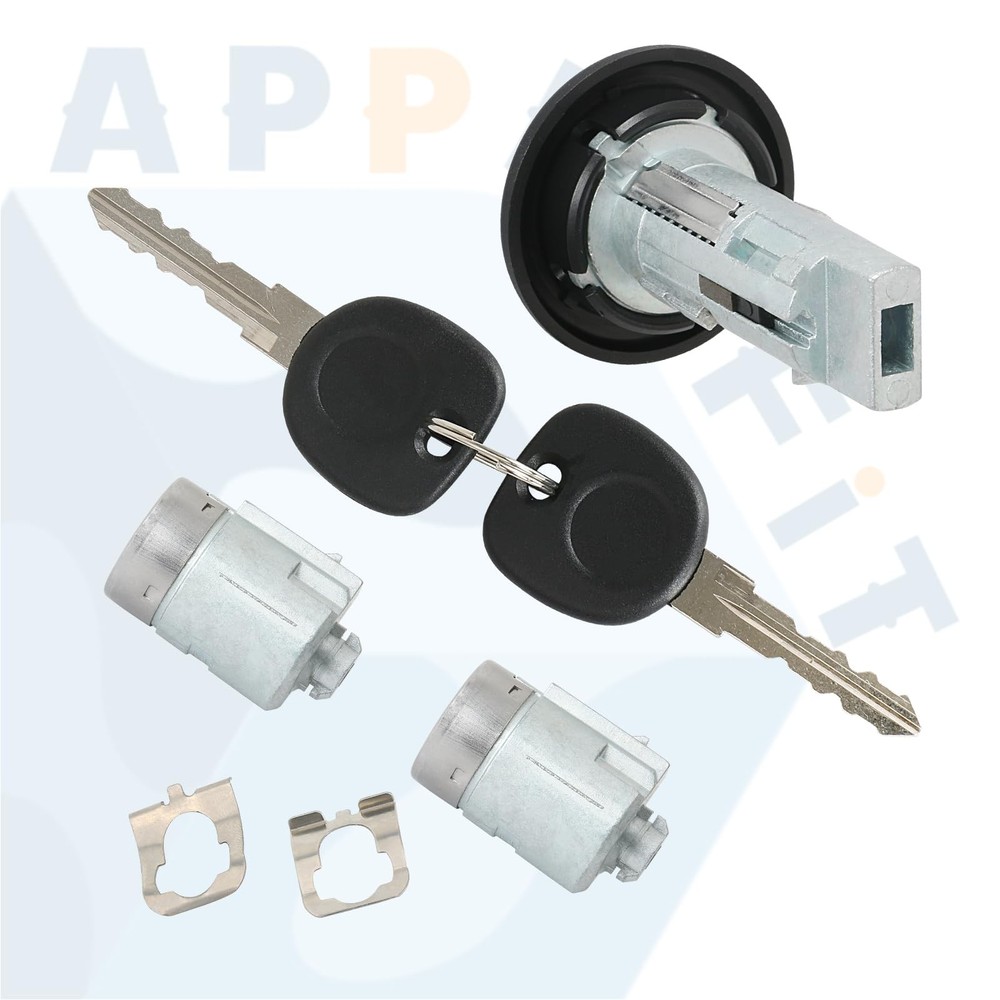 Door Lock Cylinder & Ignition Switch w/Keys Compatible with...