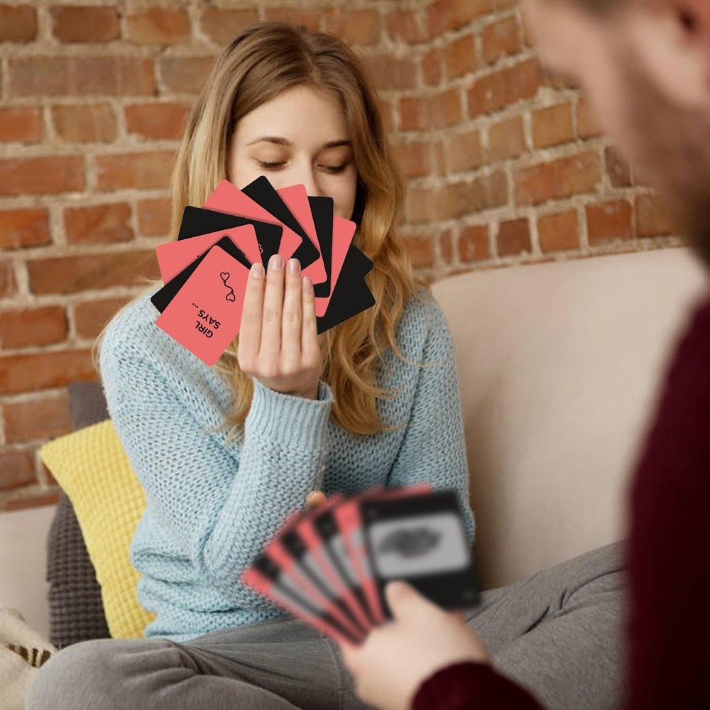 1 Set Couples Relationship Card Deck Game - For Couples Deeper Connection 2026