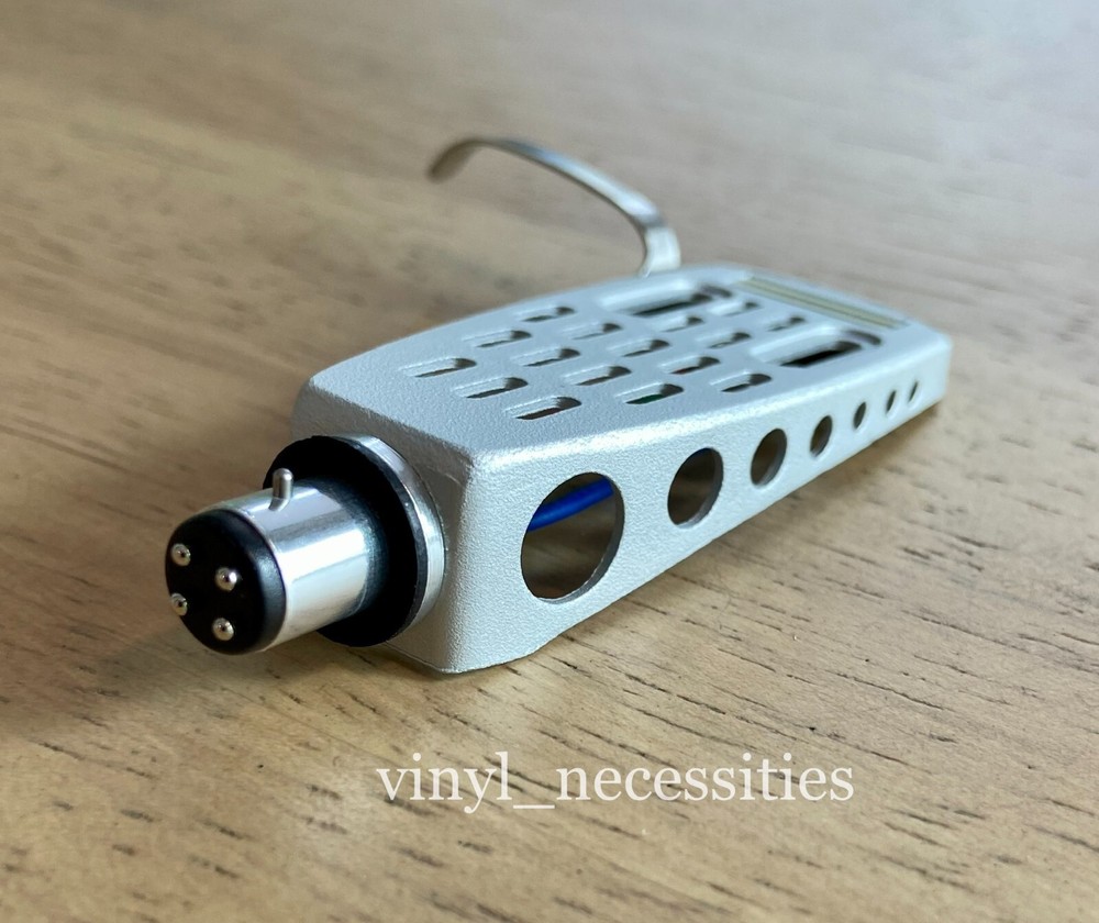 SME Replacement Turntable Headshell Silver Anodized OFC Silver Plated Wire Leads