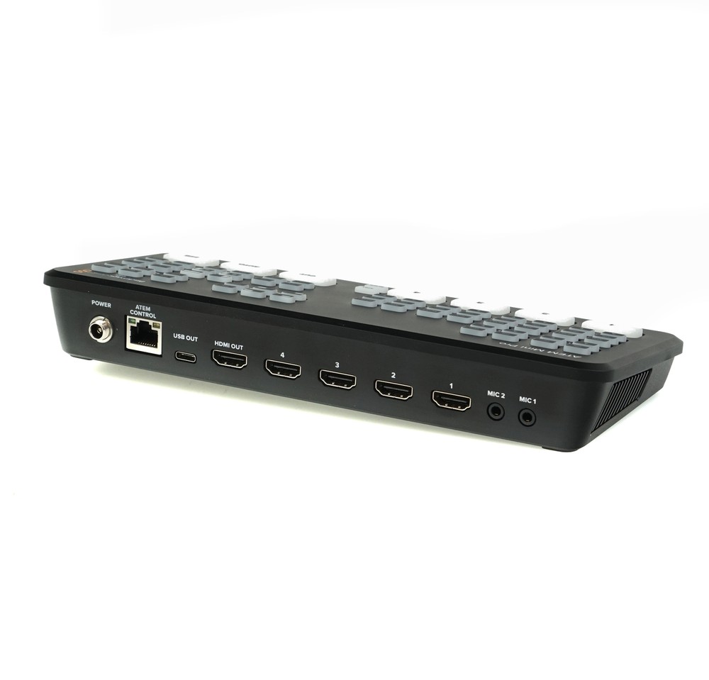 Blackmagic Design ATEM Mini Pro HDMI Live Stream Switch Black