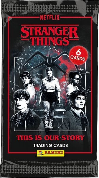 2025 Panini Stranger Things This Is Our Story Trading Card Booster Pack