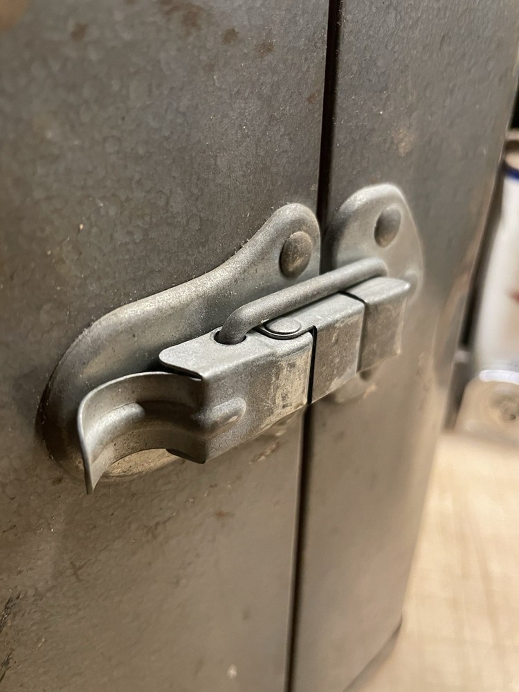 Vintage Dunlap Tool Box - Portable Power Tool Workshop Tool Box