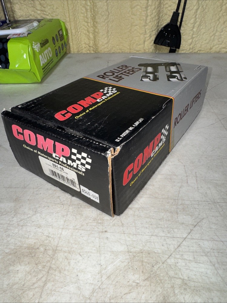 COMP Cams 891-16 Endure-X Solid/Mechanical Roller Lifter Set