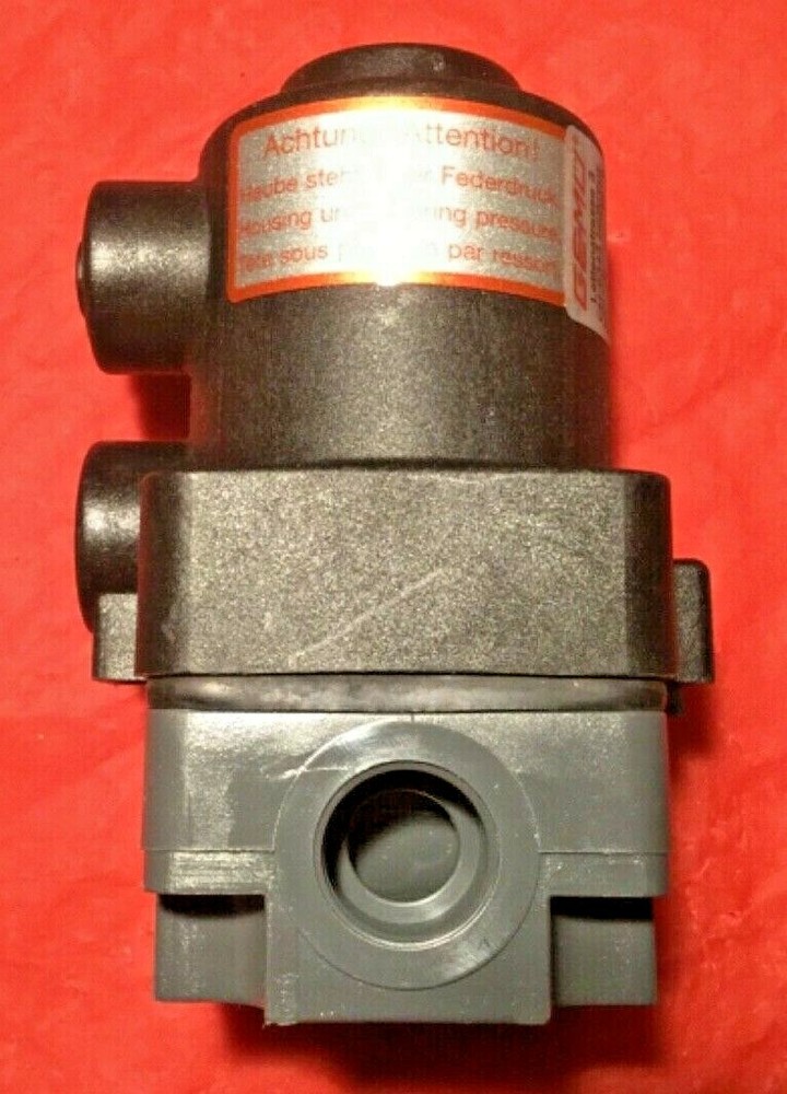 GEMU 88001808 Concave Plastic Diaphragm Valve