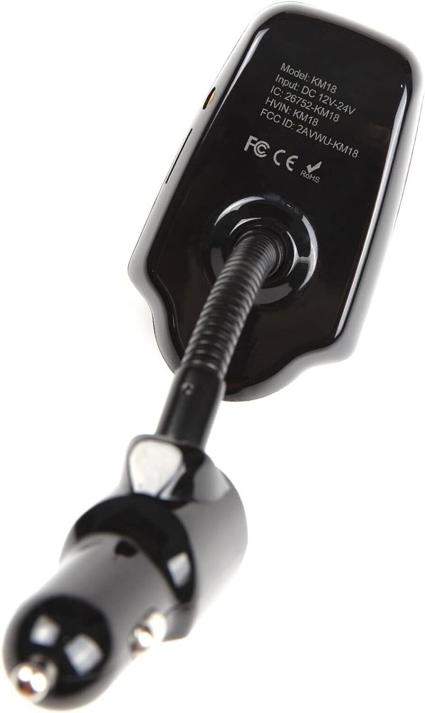 Transmisor Bluetooth USB Para Carro Auto Cargador Receptor Con LCD Pantalla NEW